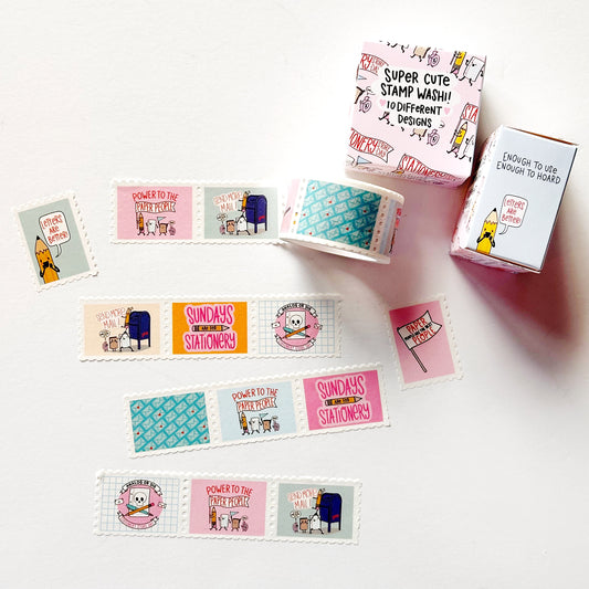 Paper Parade Stamp Washi