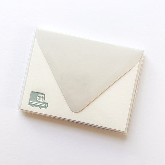 Mail Truck Note Set