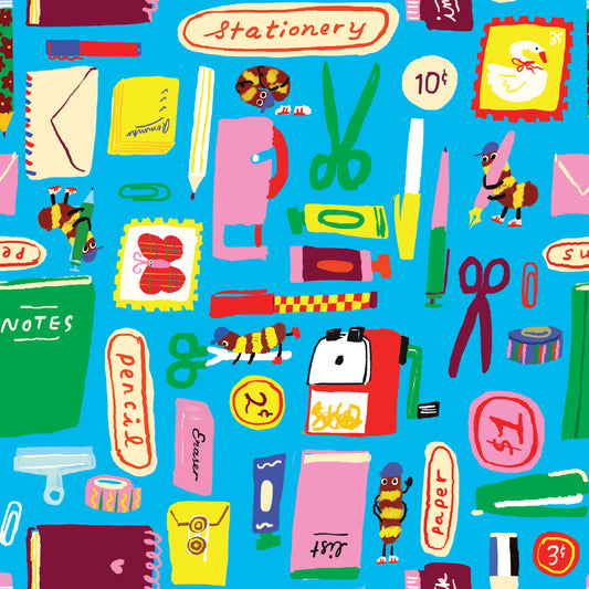 Attention Shoppers Mini Passport Sticker Book