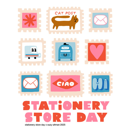 Suzy's Stamps Vinyl Sticker