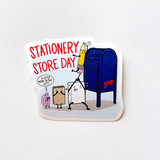 Street Team at The Mailbox Vinyl Sticker