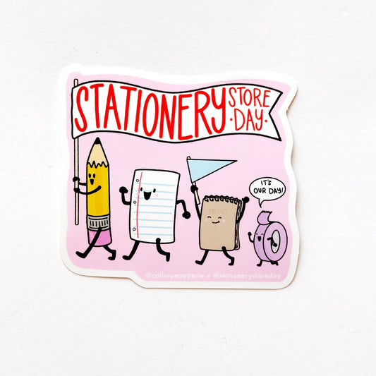 Paper Parade Vinyl Sticker