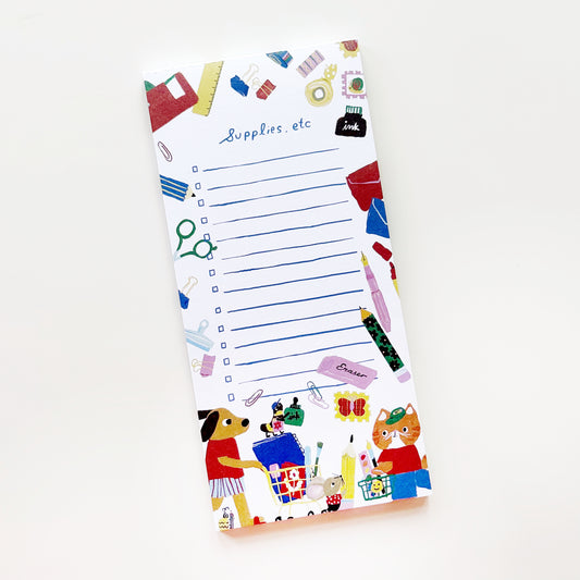 Stocking Up Notepad